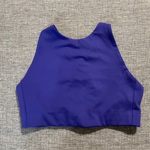 Girlfriend Collective Topanga Halter Bra - size small
